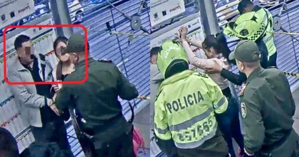 Bogotá: Captura de sujetos por hurto al 'cosquilleo' en TransMilenio