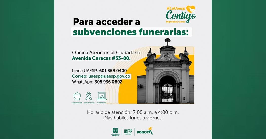 ¿Sabías que el Distrito otorga subsidios funerarios a quienes más lo necesitan?