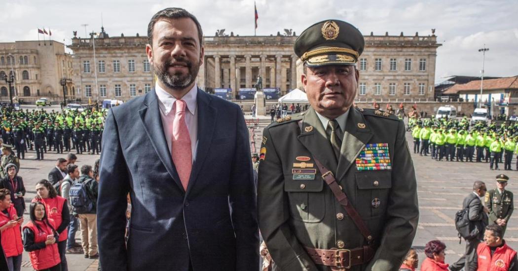 General José D. Gualdrón Moreno asume como comandante de la Policía de Bogotá