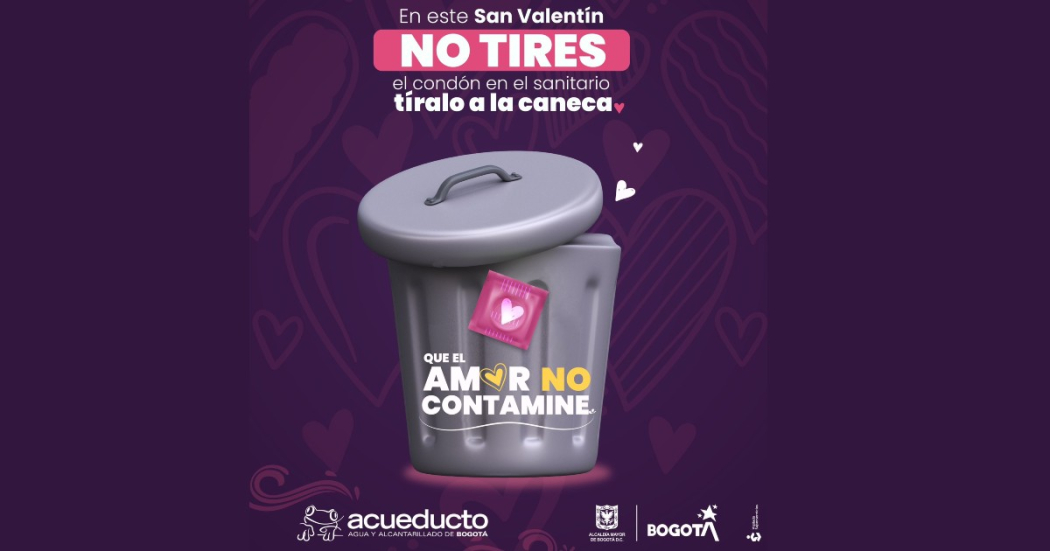 Los preservativos a la caneca nunca al sanitario: campaña Acueducto 