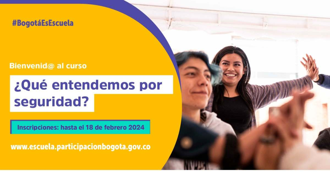 Participa en el curso del IDPAC: ¿Qué entendemos por seguridad?