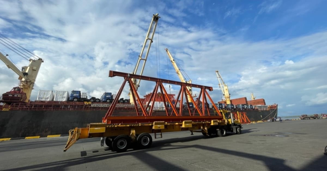 Llegó de China máquina para construcción del viaducto del Metro Bogotá