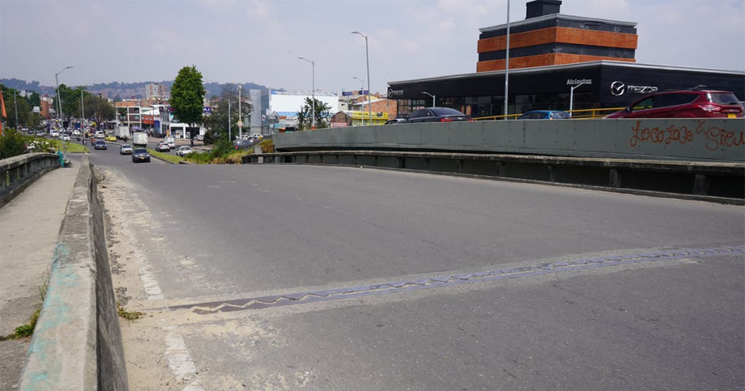 Así van los trabajos y mejoras del puente de la 134 con autopista Norte