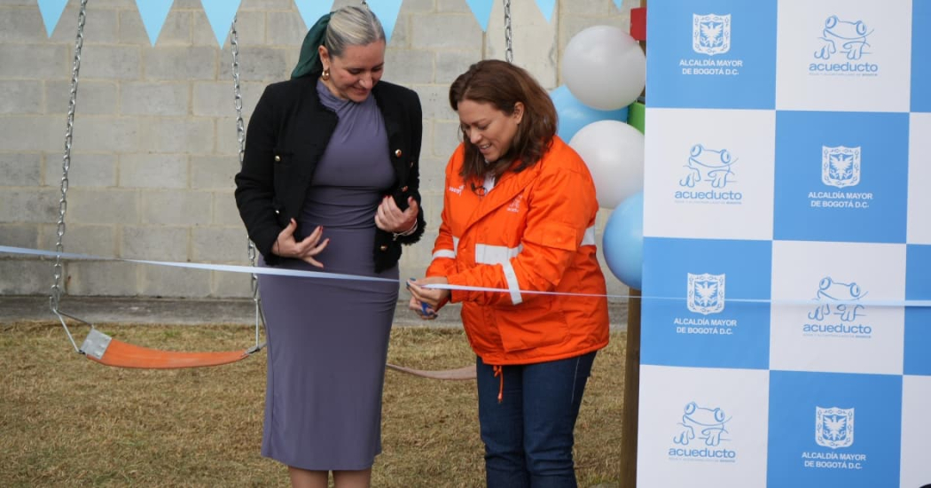 Acueducto de Bogotá adecua espacio recreativo en El Buen Pastor