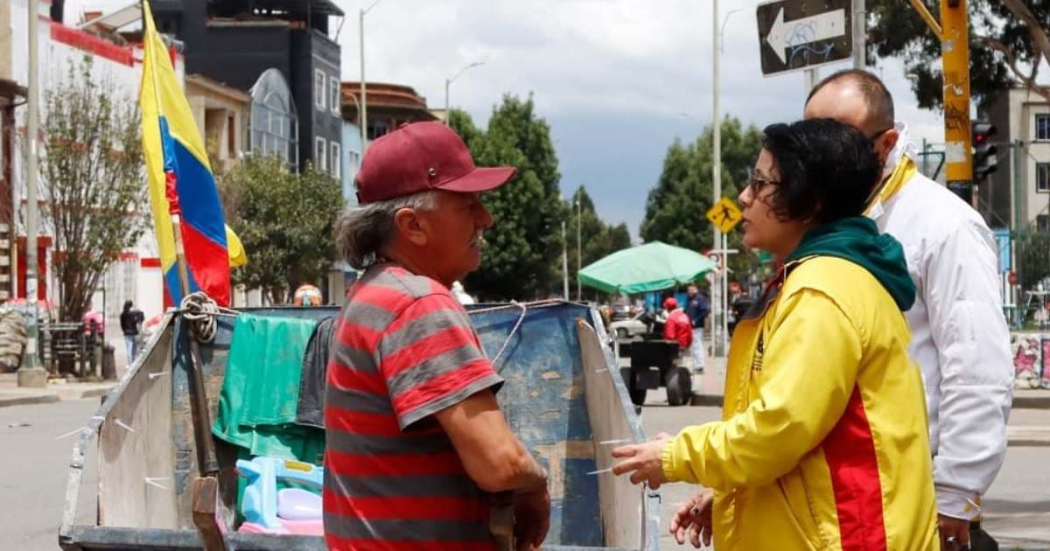 Transferencias por la Inclusión para carreteros y cachivacheros de Bogotá