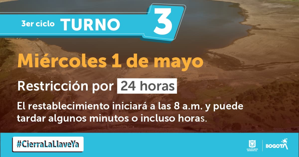 Barrios y localidades con racionamiento de agua el 1 de mayo 2024 