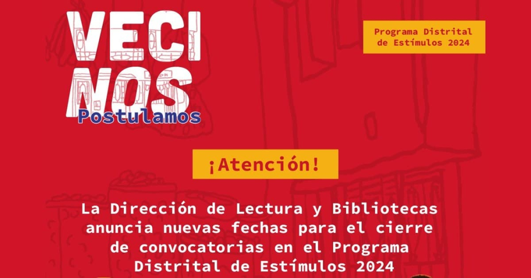 Nuevas fechas para participar en becas Programa Distrital de Estímulos