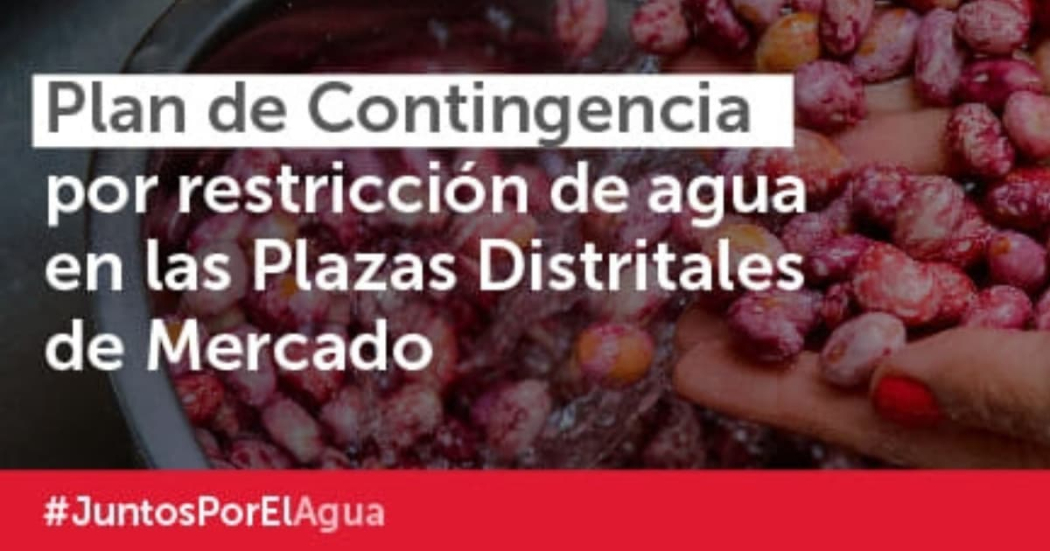 Estrategias ante la restricción de agua en los mercados del distrito