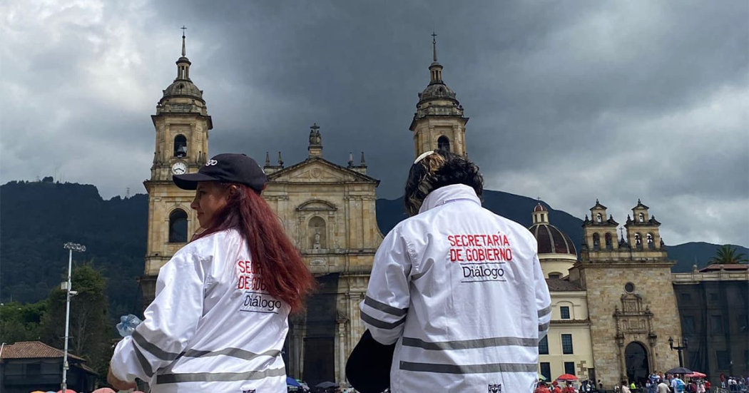 Distrito acompaña movilizaciones en la conmemoración de víctimas del conflicto