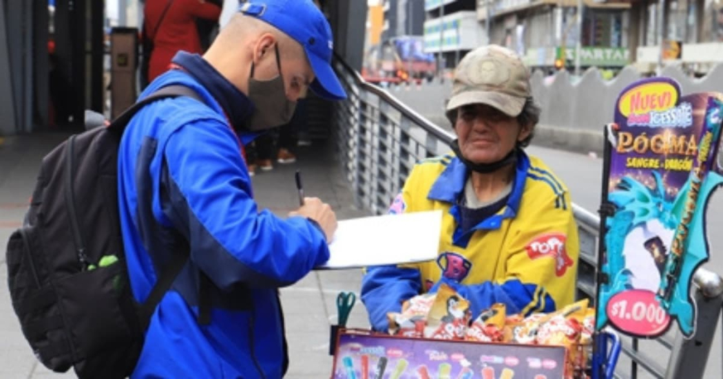 Distrito Caracteriza a vendedores y vendedoras informales en Bogotá