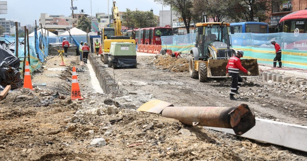 Construcción de deprimido: cierre av de Las Américas con av carrera 68