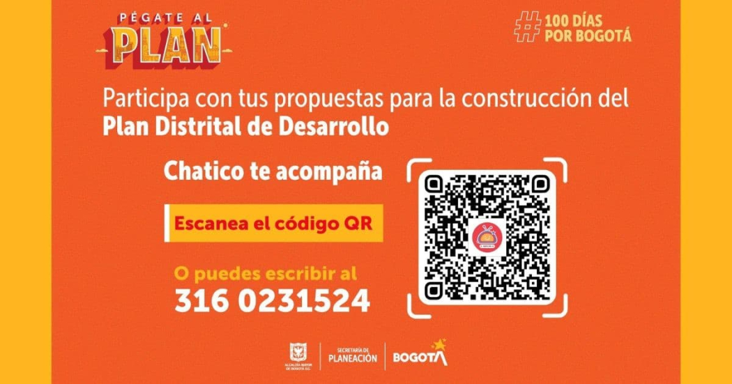 Participa en construcción del Plan Distrital de Desarrollo 2024-2028