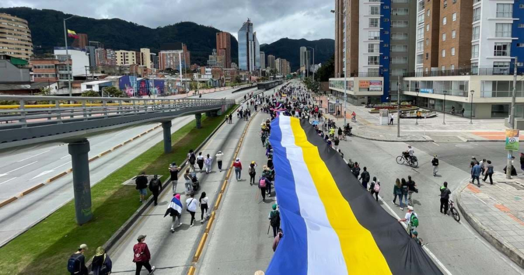 Así está la movilidad en Bogotá: Primero de mayo Día Internacional del Trabajo