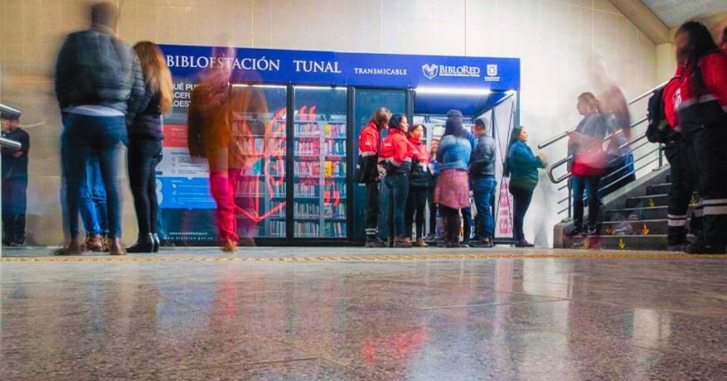 Libros en TransMilenio 