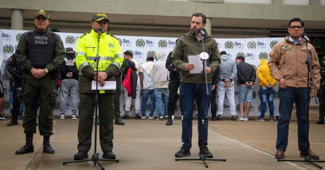 Capturados 20 integrantes del 'Tren de Aragua' por extorsión en Bogotá