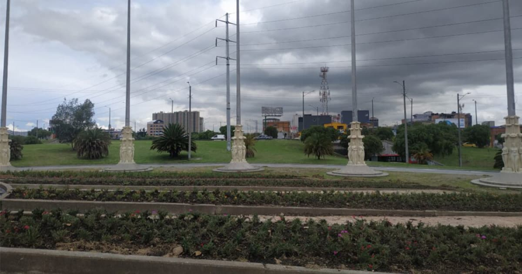 El nuevo rostro de las jardineras del Monumento a las Banderas