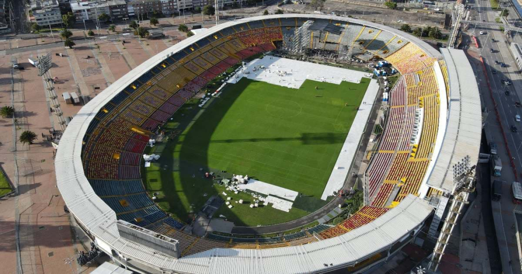 Gramilla El Campín en óptima calidad para el partido Millonarios vs Bucaramanga