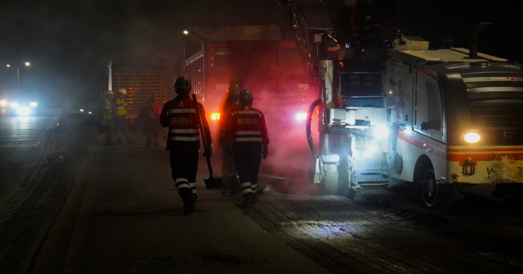 Obra: cierre de la oreja de la avenida carrera 68 con avenida calle 26