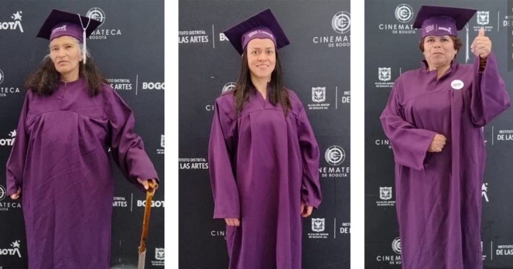 Luz, Karen y Astrid, madres cuidadoras cumplieron su sueño de graduarse 