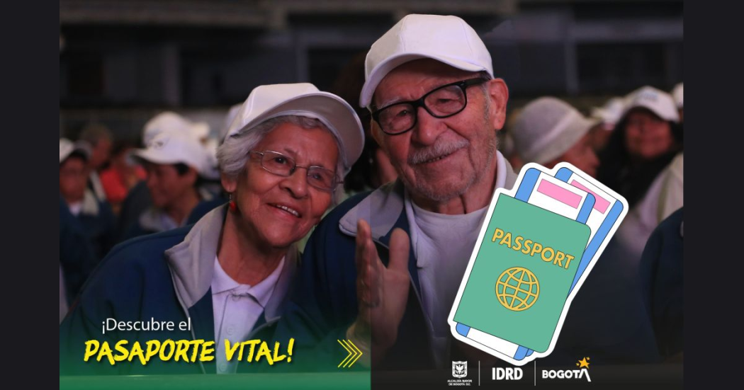 Pasaporte vital del IDRD para adultos mayores en Bogotá 2024 