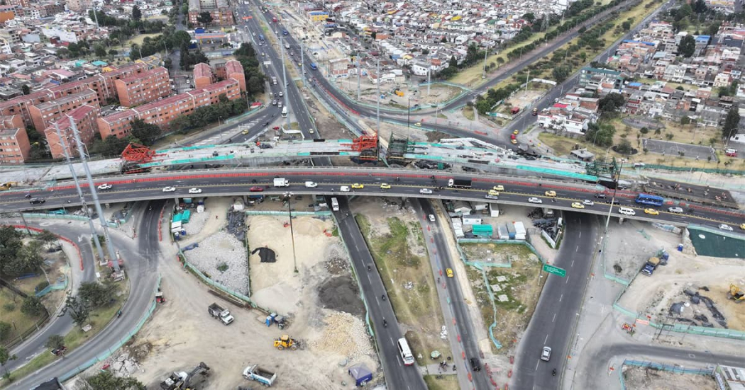 Por obras nuevo cierre en calzada rápida av. carrera 68 entre calles 23 sur y 28