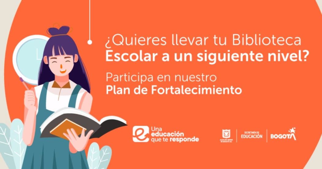 Banner convocatoria Bibliotecas Escolares 