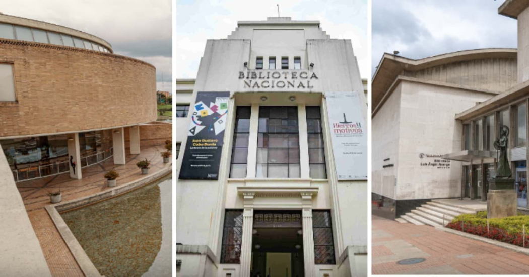 Tres emblemáticas e históricas bibliotecas de Bogotá 