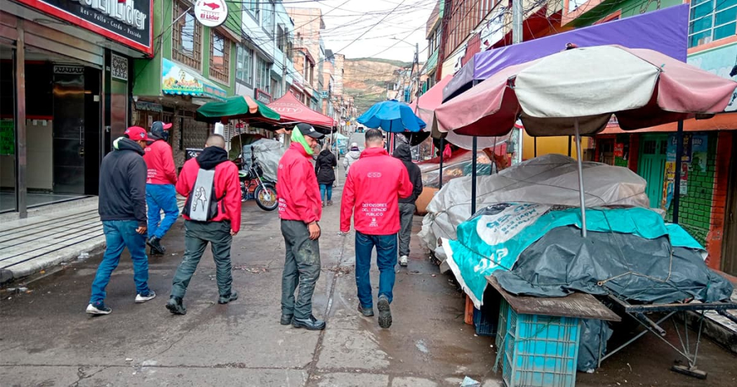 Cerca de 35.803,34 m2 de espacio público recuperados Bogotá durante este 2024 