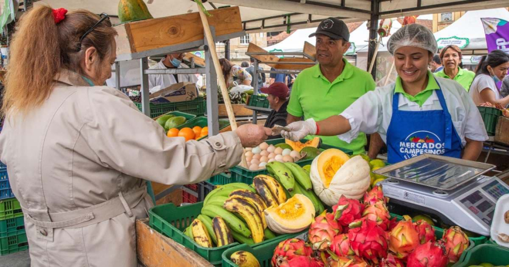 Día de los Campesinos Bogotá: así fue el Gran Mercado Plaza de Bolívar