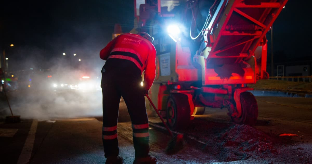 Cierre de un carril en la vía a La Calera por obras de rehabilitación