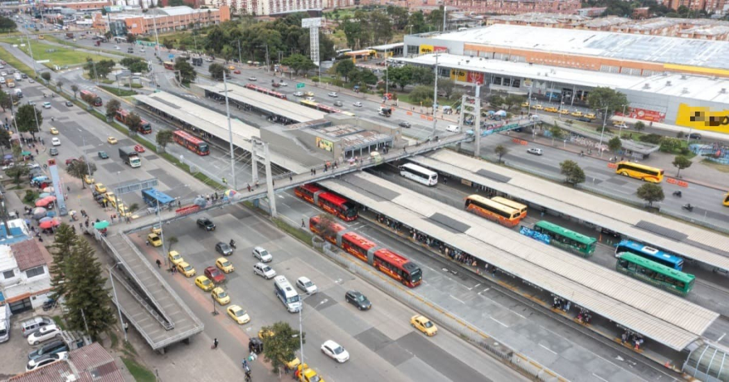 Actividades de reforzamiento puente de autopista Norte con calle 174