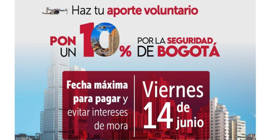 Impuesto predial en Bogotá hasta el 14 de junio pago sin multas 2024