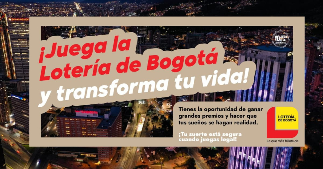 Lotería de Bogotá cómo jugar premios y demás 27 de junio 2024