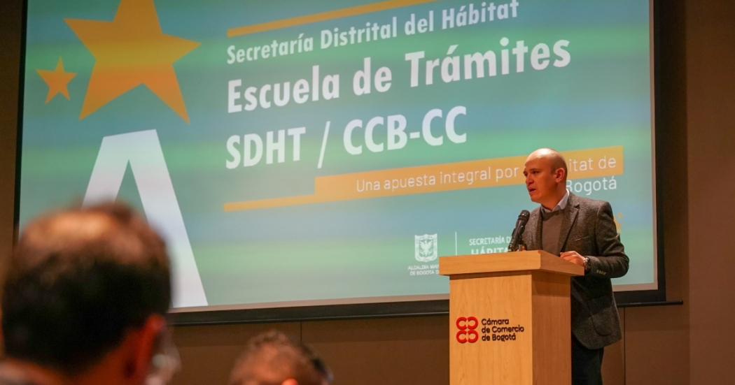 'Escuela de Trámites' en Bogotá: urbanismo y construcción en la ciudad