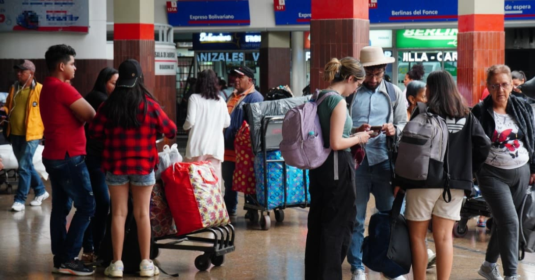 Terminal de Transporte de Bogotá temporada vacaciones de mitad de año