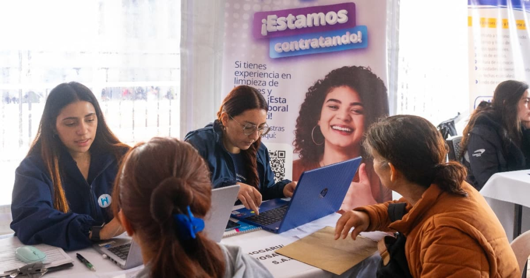 Trabajo en Bogotá accede a 1.355 vacantes laborales hasta el 16 junio