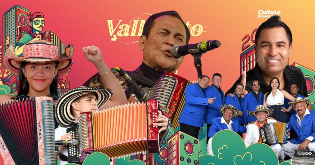 Vallenato al Parque 2024 artistas 3 y 4 de agosto en Bogotá 