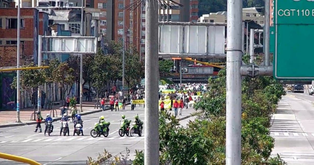 Movilidad en Bogotá por manifestaciones: estado vías lunes 8 de julio