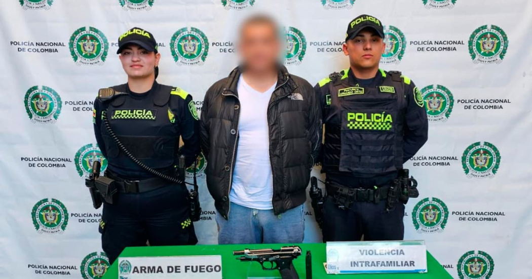 Capturado hombre que maltrataba a su esposa y la amenazó con un arma de fuego 