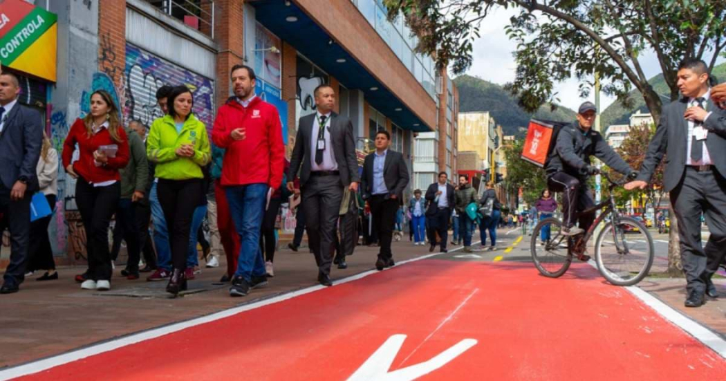 Distrito se tomó la calle 53 para mejorar movilidad, seguridad y espacio público