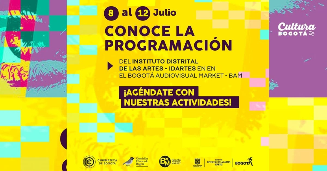 Programación y actividades del Bogotá Audiovisual Market - BAM 2024 