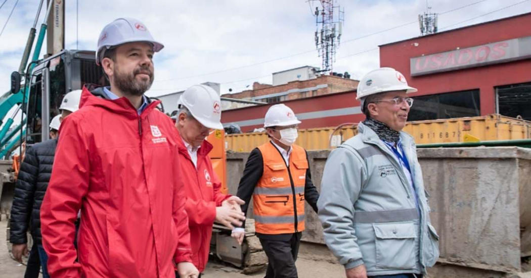 Obras del Metro de Bogotá: Avanza cimentación de la Línea 1 del Metro