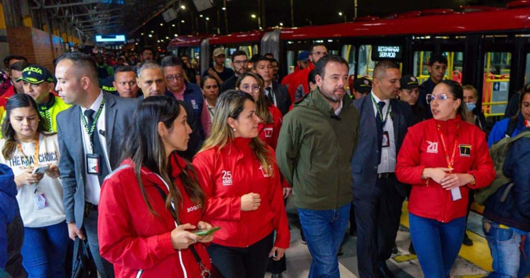 Seguridad en Bogotá: Distrito desarrolló megatoma en Portal Tunal