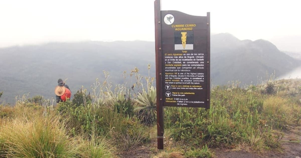 Senderos Cerros Orientales Bogotá cerrados sábado 20 de julio 2024