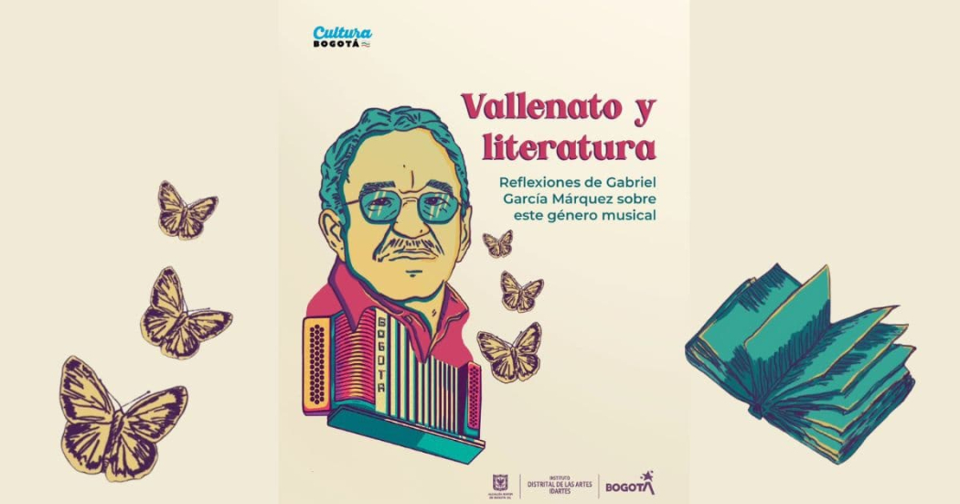 Vallenato al Parque con frases de Gabo 