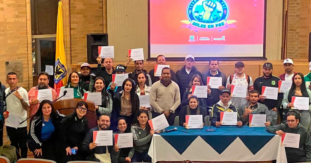 Cursos gratos en Bogotá: 188 graduados en legislación deportiva