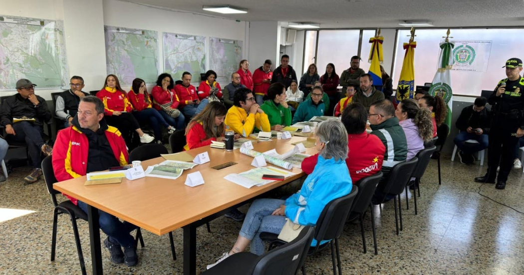 Detalles de visita del alcalde Carlos Galán en la localidad de Usme