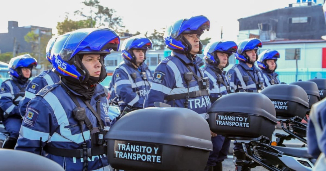 Agentes Civiles de Tránsito Bogotá se capacitan para proteger la vida