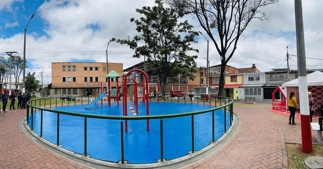 Cumpleaños de Bogotá: embellecido parque Muzú Murano en Puente Aranda