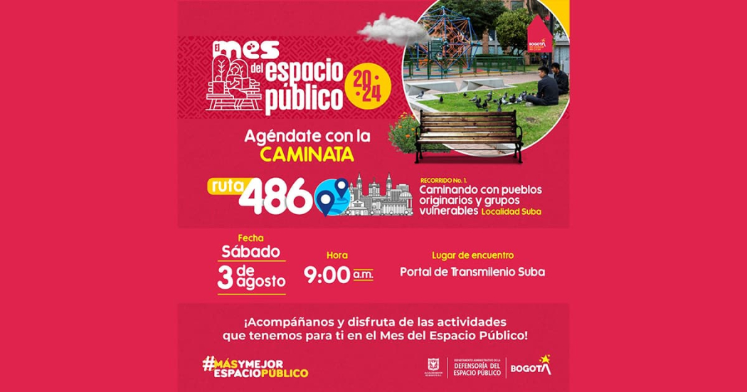 Día Distrital del Espacio Público: Distrito celebra con actividades ¡Agéndate!